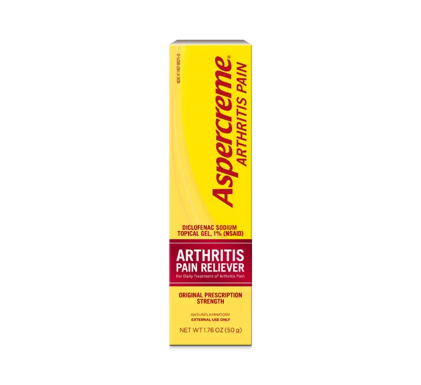 Aspercreme® Arthritis Pain Relief Gel Carton