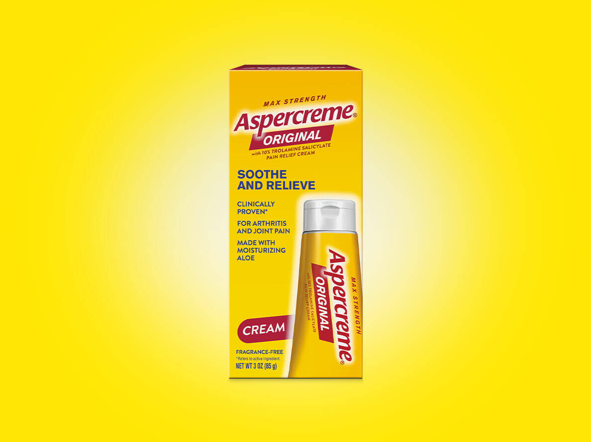 Targeted pain relief where you need it Aspercreme®