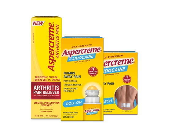 Relief from everyday aches and pains | Aspercreme