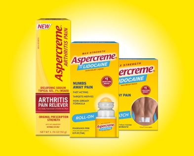 Aspercreme® product image lineup
