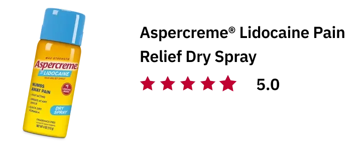 Aspercreme® Lidocaine Pain Relief Dry Spray product image